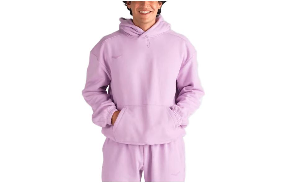 HOKA ONE ONE All Day Oversized Pullover Hoodie Unisex Purple. 1144171-VBLM