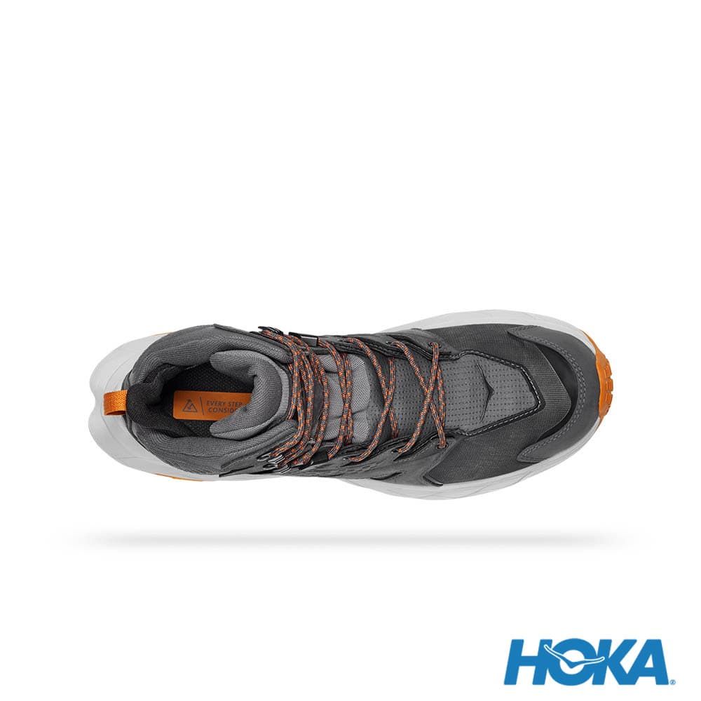 HOKA ONE ONE Anacapa Mid GORE-TEX Hiking Shoes Castle Rock/Grey Mist Gray 圖 8