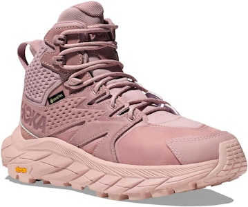 HOKA One One Anacapa Mid GTX 'Lavender Peach Pink' dalam warna Ungu Pic. 1134984-PMPW Shop HOKA One One Anacapa Mid GTX 'Lavender Peach Pink' dalam warna Ungu Pic. 1134984-PMPW