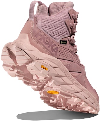 HOKA ONE ONE Anacapa系列 Mid GTX 防滑減震耐磨 中幫 戶外功能鞋 男女同款 粉色 Purchase HOKA ONE ONE Anacapa系列 Mid GTX 防滑減震耐磨 中幫 戶外功能鞋 男女同款 粉色