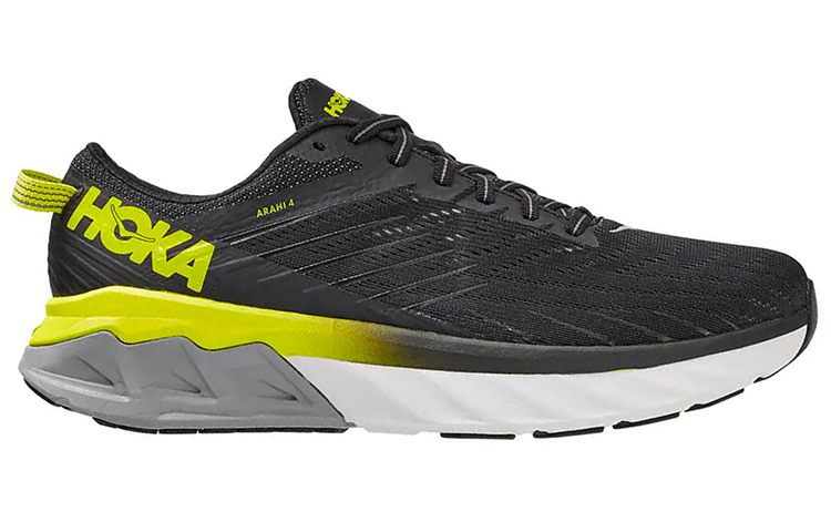 Order 호카 아라히 4 블랙/이브닝프림로즈 (Hoka Arahi 4 Black/Evening Primrose) 1106473-BEPR