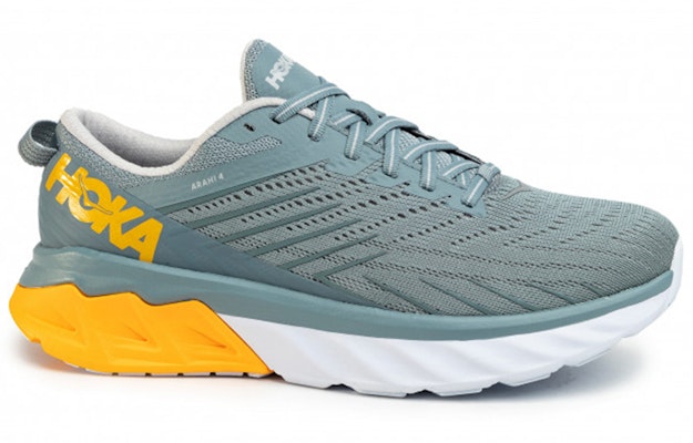 HOKA ONE ONE Arahi 4 抗磨損 低幫運動跑步鞋 灰藍橙 Order HOKA ONE ONE Arahi 4 抗磨損 低幫運動跑步鞋 灰藍橙