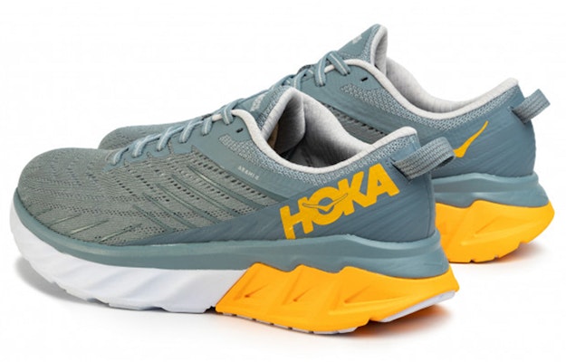 HOKA ONE ONE Arahi 4 抗磨損 低幫運動跑步鞋 灰藍橙 Shop HOKA ONE ONE Arahi 4 抗磨損 低幫運動跑步鞋 灰藍橙