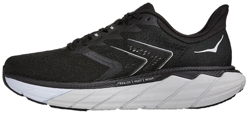 HOKA ONE ONE Arahi 5 低筒 跑步鞋 男款 黑白 Buy HOKA ONE ONE Arahi 5 低筒 跑步鞋 男款 黑白