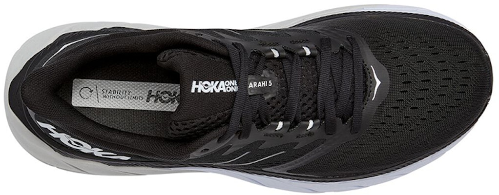 HOKA ONE ONE Arahi 5 'Hitam Putih' 1115010-BWHT Lookbook HOKA ONE ONE Arahi 5 'Hitam Putih' 1115010-BWHT