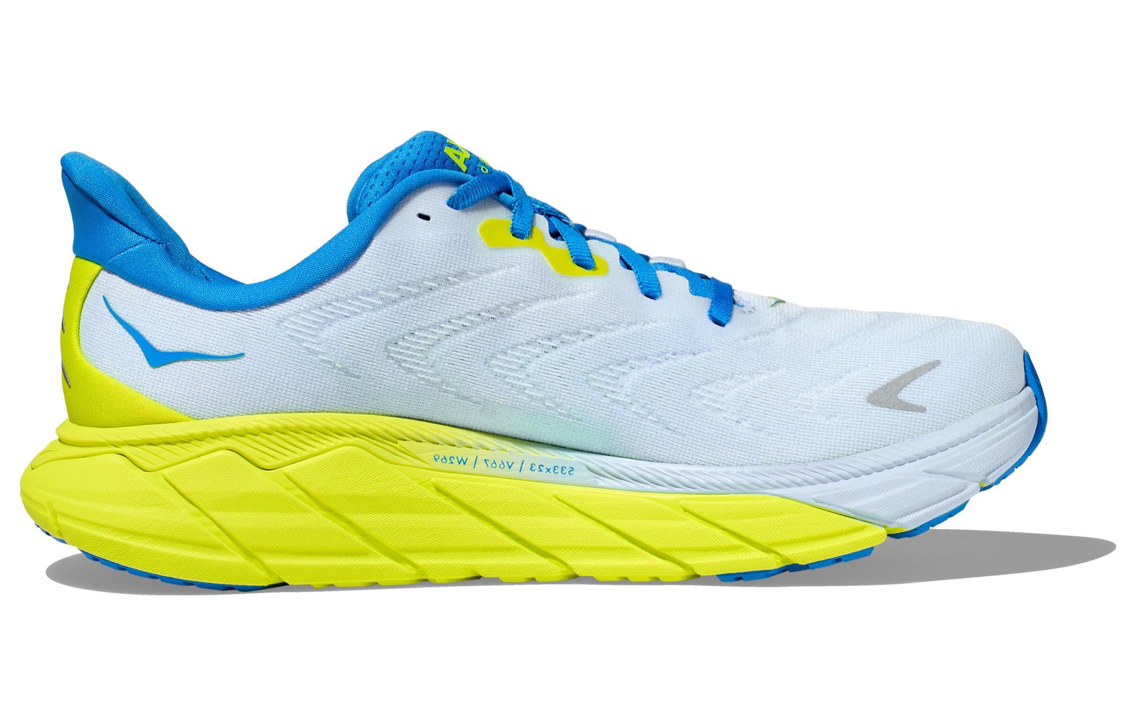 Order HOKA ONE ONE Arahi 6 寬筒 防滑耐磨 低筒 跑步鞋 男款 冰河藍月草綠 寬楦版