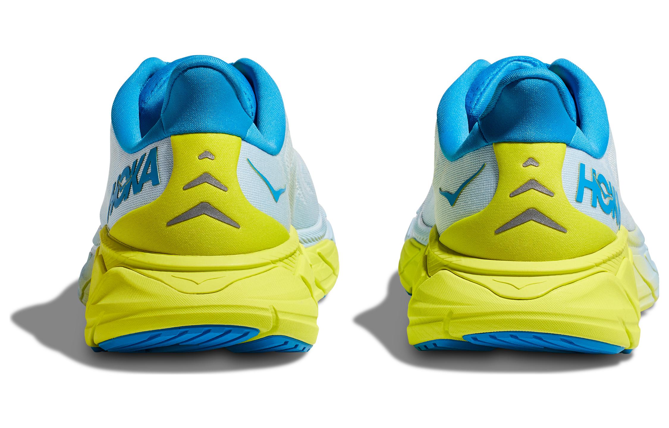 Lookbook HOKA ONE ONE Arahi 6 寬筒 防滑耐磨 低筒 跑步鞋 男款 冰河藍月草綠 寬楦版