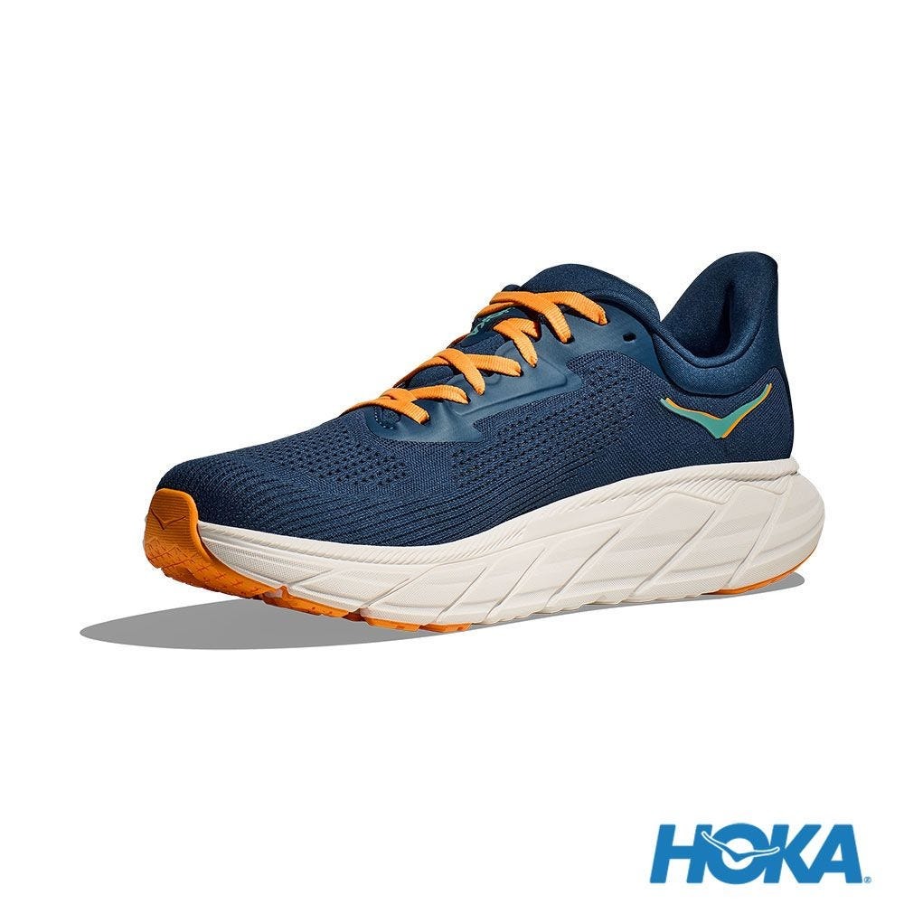 Shop HOKA ONE ONE Arahi 7 跑鞋 深夜藍/海岸藍 HO1147850MTSH