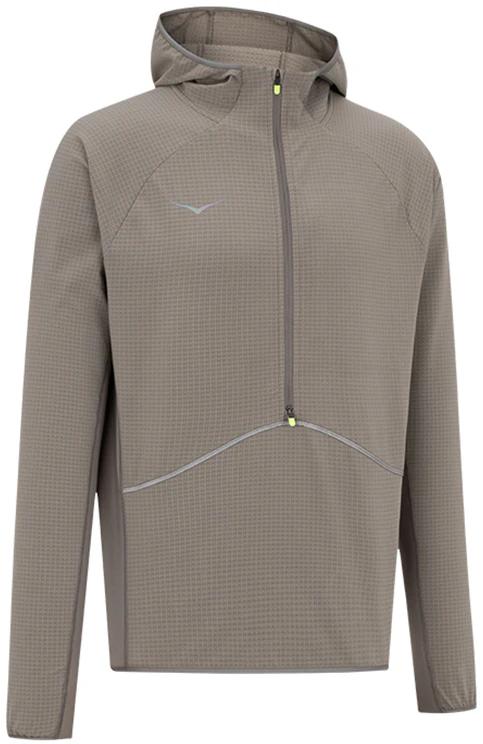 hoka-one-one-aw-24-skyglow-running-woven-half-zip-hoodie-jacket-moss-green-1156098