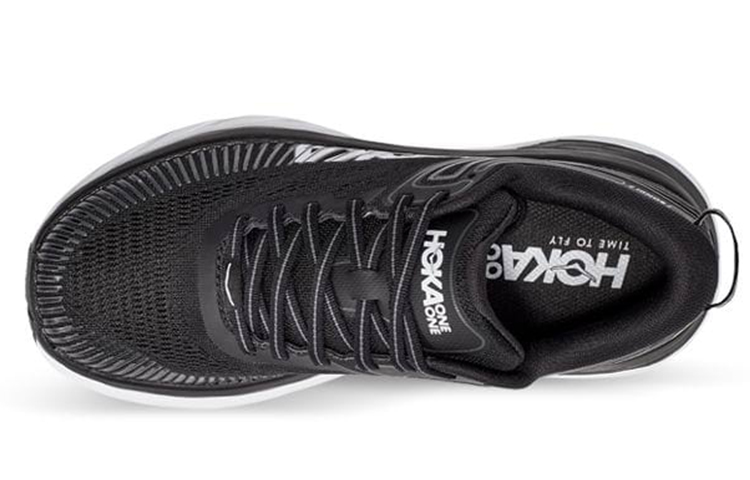 Shop HOKA ONE ONE Bondi 7 'Hitam Putih' 1110530-BWHT