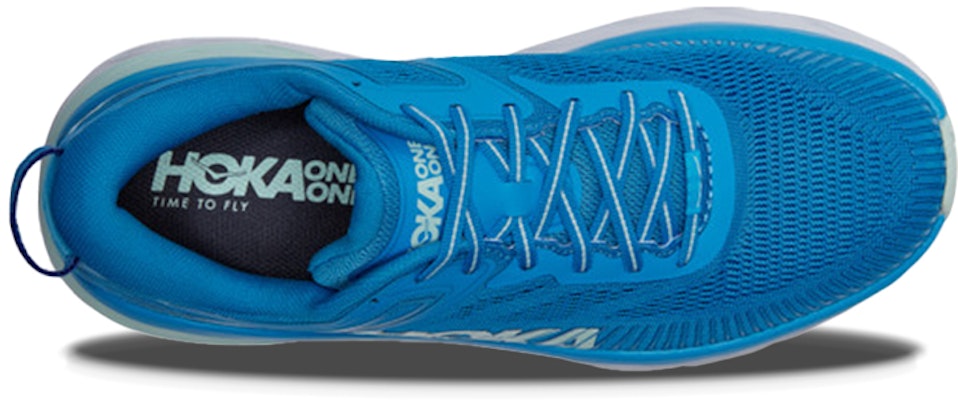 HOKA ONE ONE Bondi 7 輕便透氣舒適 低幫跑步鞋 藍色 Lookbook HOKA ONE ONE Bondi 7 輕便透氣舒適 低幫跑步鞋 藍色