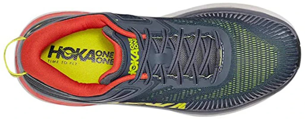 HOKA ONE ONE Bondi 7 ''Turbulence Chili'' chaussures running homme 1110518-TCHL Lookbook HOKA ONE ONE Bondi 7 ''Turbulence Chili'' chaussures running homme 1110518-TCHL