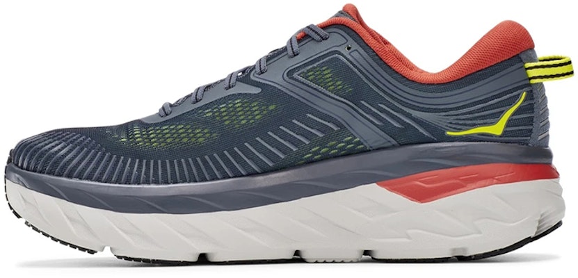 HOKA ONE ONE Bondi 7 低筒 跑步鞋 男款 灰粉 Buy HOKA ONE ONE Bondi 7 低筒 跑步鞋 男款 灰粉