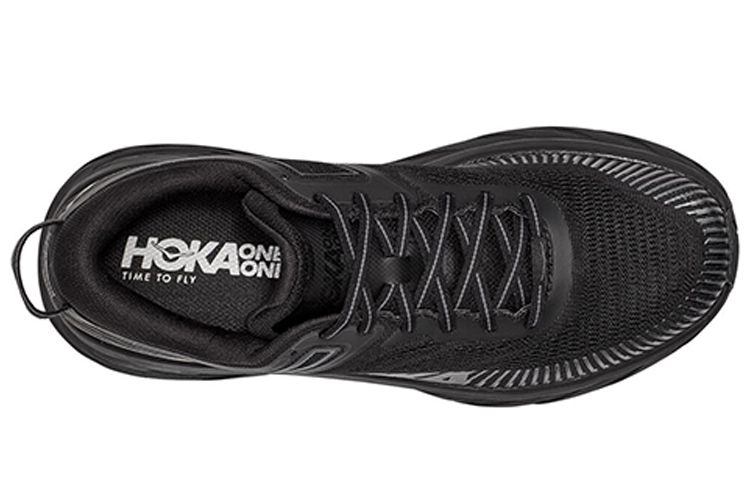 Lookbook HOKA ONE ONE Bondi 7 寬版低筒跑步鞋 男款 黑色