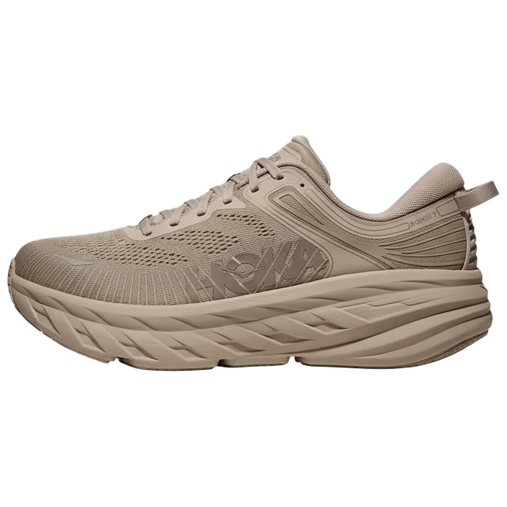 HOKA ONE ONE Bondi 7 Versatile Running Shoes Brown 1110518-RWLN