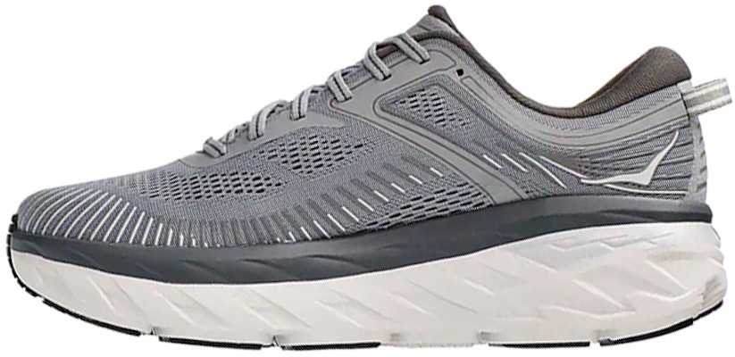 HOKA ONE ONE Bondi 7 寬楦 低筒跑鞋 灰色 Buy HOKA ONE ONE Bondi 7 寬楦 低筒跑鞋 灰色