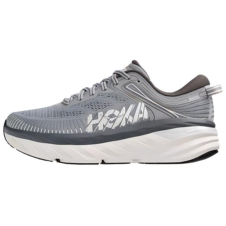 HOKA ONE ONE Bondi 7 Wide 'Grey' 1117033-WDDS