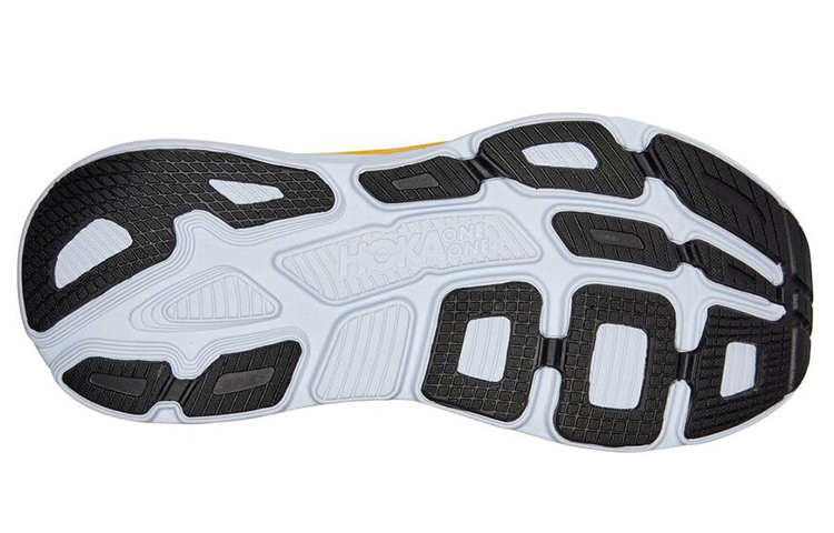 HOKA ONE ONE Bondi 7 Wide 'Grey Orange' 圖 4