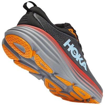 HOKA ONE ONE Bondi 8 減震防滑耐磨 低筒 跑步鞋 男款 黑橙 Purchase HOKA ONE ONE Bondi 8 減震防滑耐磨 低筒 跑步鞋 男款 黑橙