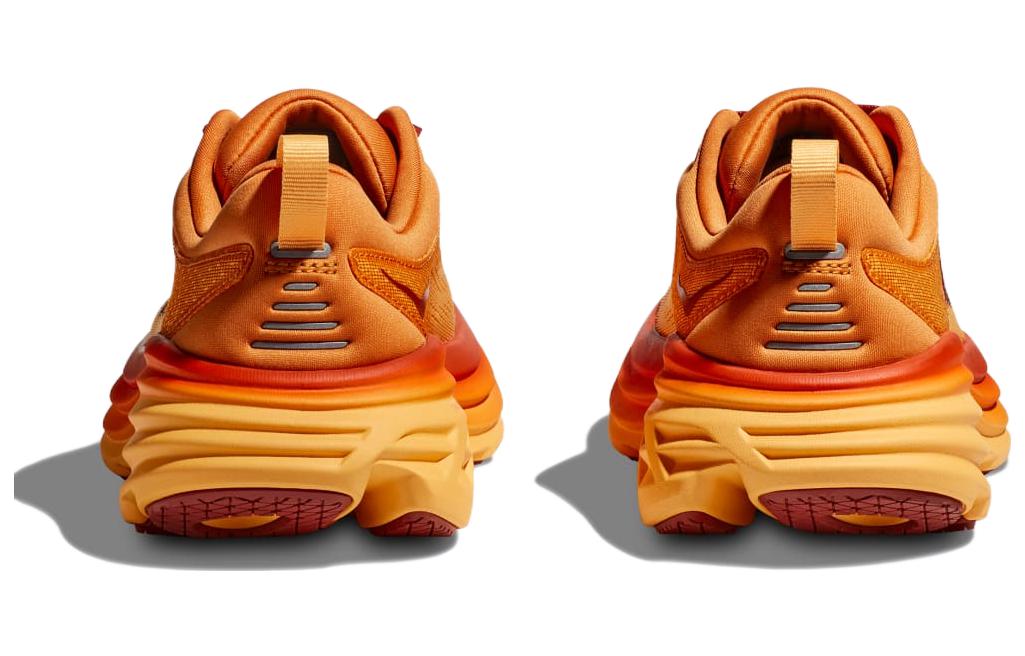 Shop HOKA ONE ONE Bondi 8 舒適百搭 低筒 跑步鞋 男款 琥珀色