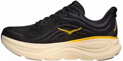 HOKA ONE ONE Bondi 9 'Carbon Black Yellow Gold' 1162011-CWG HOKA ONE ONE Bondi 9 'Carbon Black Yellow Gold' 1162011-CWG