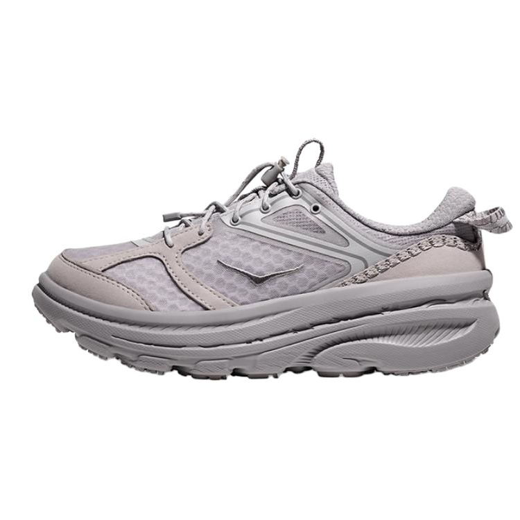 HOKA ONE ONE Bondi B3LS Retro Low-Top Running Shoes Misty Purple Gray 1155351-AYF