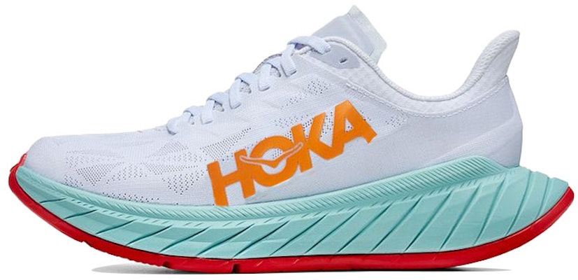 HOKA ONE ONE Carbon X 2 'White Blue' 1113526-WBOR Buy HOKA ONE ONE Carbon X 2 'White Blue' 1113526-WBOR