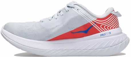 HOKA ONE ONE Carbon X 'Grey Red' 1102886-PAPBL HOKA ONE ONE Carbon X 'Grey Red' 1102886-PAPBL