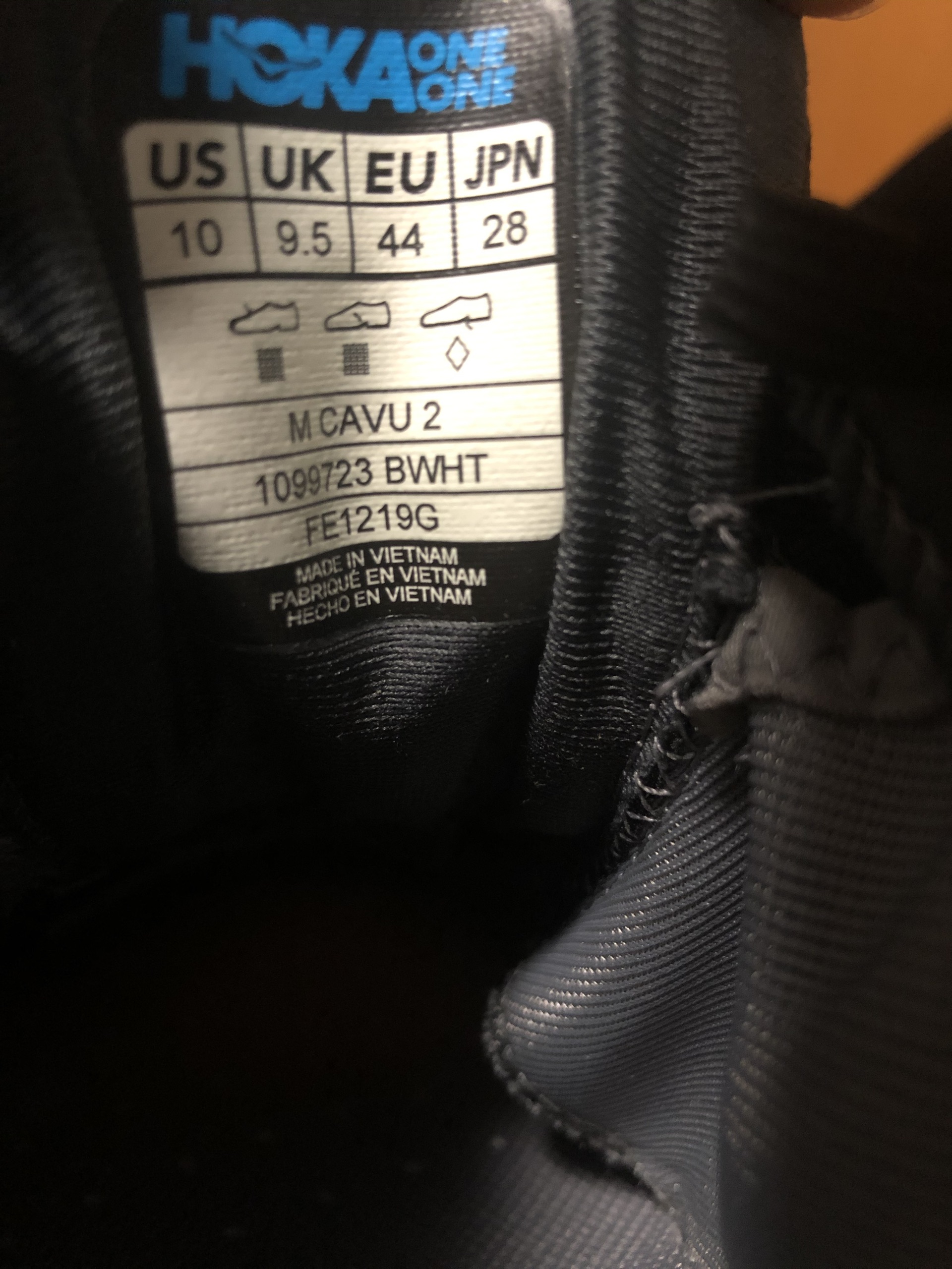 HOKA ONE ONE Cavu 2 'Black White' 圖 2