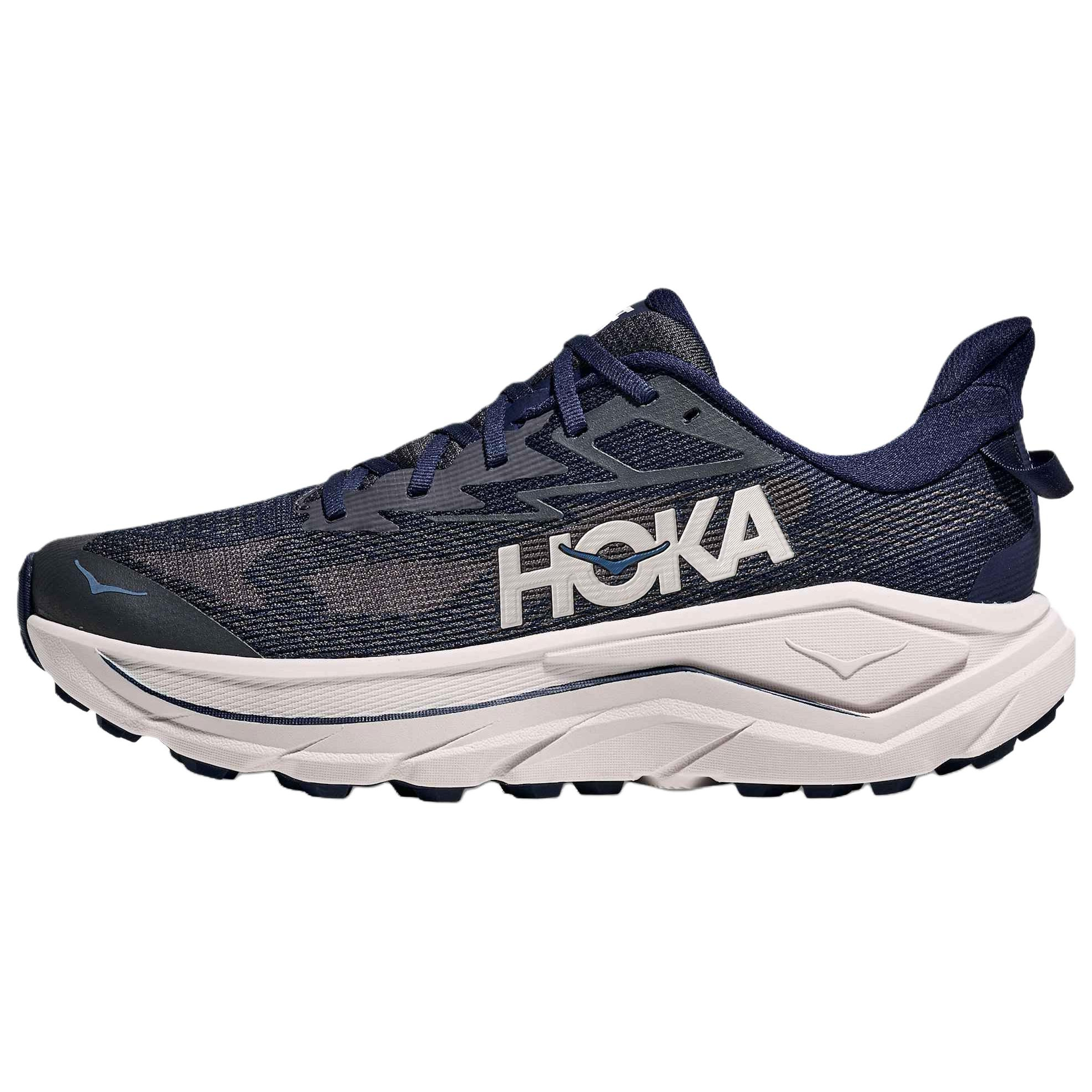 HOKA ONE ONE Challenger 8 Midnight Blue Running Shoes Comfortable Fit 1168716-MGRT