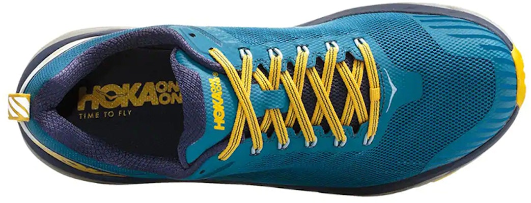 HOKA ONE ONE Challenger ATR 5 'Blue Yellow Grey' 1104093-BSPB Lookbook HOKA ONE ONE Challenger ATR 5 'Blue Yellow Grey' 1104093-BSPB