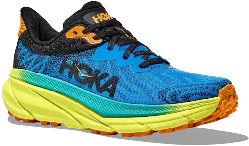 HOKA ONE ONE Challenger ATR 7 防滑耐磨 低筒 跑步鞋 男款 藍黃 Lookbook HOKA ONE ONE Challenger ATR 7 防滑耐磨 低筒 跑步鞋 男款 藍黃