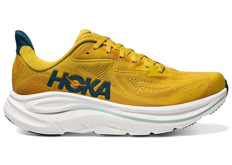 HOKA One One Clifton 10 Yellow Gold Tidal Wave 1162030-YDT