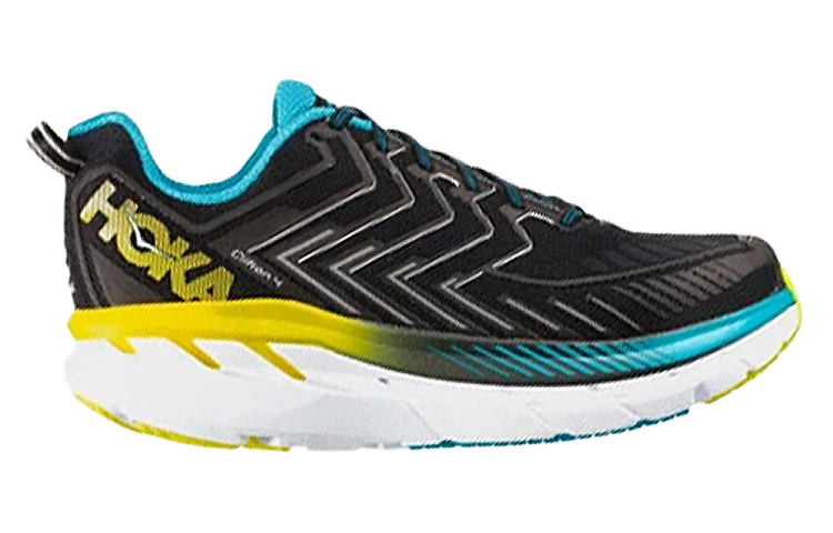 HOKA One One Clifton 4 'Black/Blue Green/Orange' 圖 2