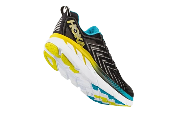 HOKA One One Clifton 4 'Black/Blue Green/Orange' 圖 4