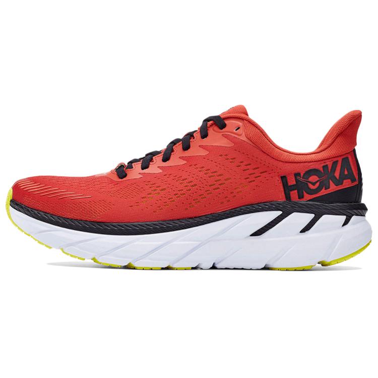 HOKA ONE ONE Clifton 7 'Orange Red Black' 1110508-CLBLC