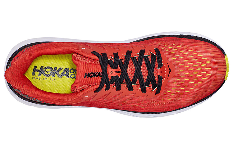 Lookbook HOKA ONE ONE Clifton 7 'Jingga Merah Hitam' 1110508-CLBLC