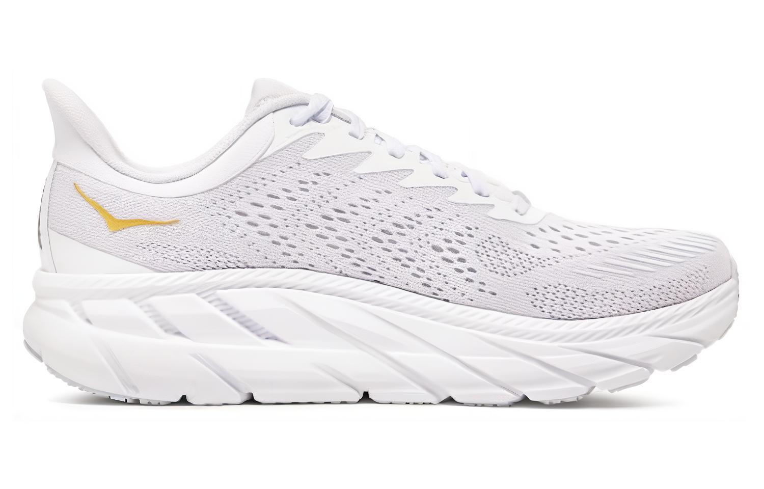 Order HOKA ONE ONE Clifton 7 低幫跑步鞋 白金色