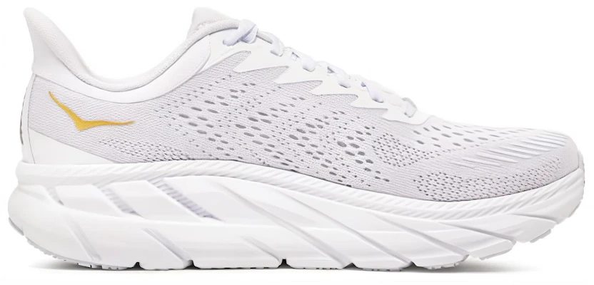HOKA ONE ONE Clifton 7 低幫跑步鞋 白金色 Order HOKA ONE ONE Clifton 7 低幫跑步鞋 白金色