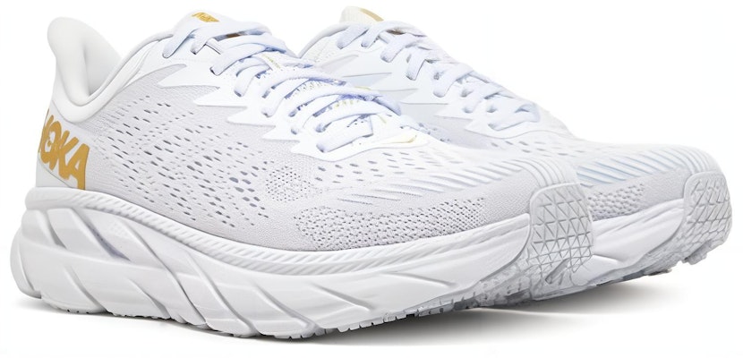 HOKA ONE ONE Clifton 7 'Putih Platinum' 1110508-WGEG Lookbook HOKA ONE ONE Clifton 7 'Putih Platinum' 1110508-WGEG