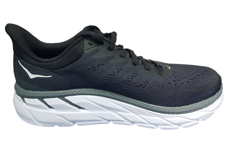 Order HOKA ONE ONE Clifton 7 Low 'Hitam Putih' 1110534-BWHT