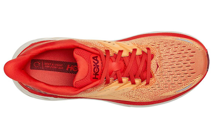 Lookbook Hoka One One Clifton 8 'Fiesta Oranye Blazing' 1119393-FBOR