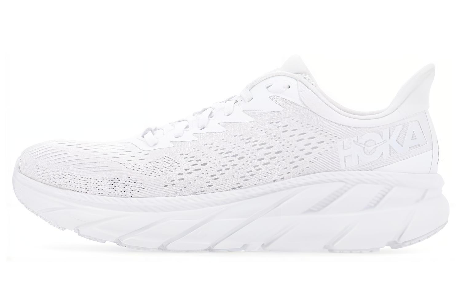 HOKA ONE ONE Clifton 8 'White Comfort Lightweight Low-Top' HK1110508-WWH