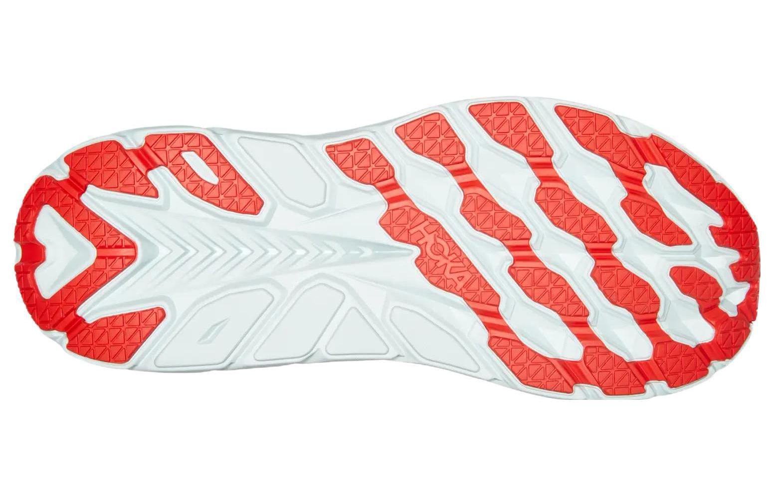 Details for HOKA One One Clifton 8 云雾黄红色跑鞋 1119393-NCBDB