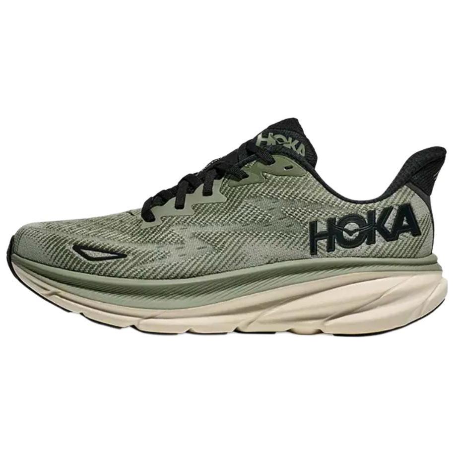 HOKA ONE ONE Clifton 9 Green Marathon Running Shoes Comfort & Durability. 1127895-SSFR
