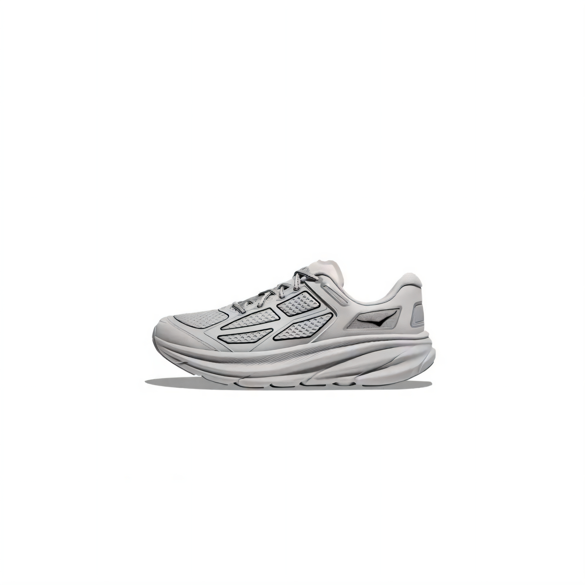 HOKA ONE ONE Clifton 9 Lightweight Non-Slip Running Shoes Grey . 1155370-AHGR