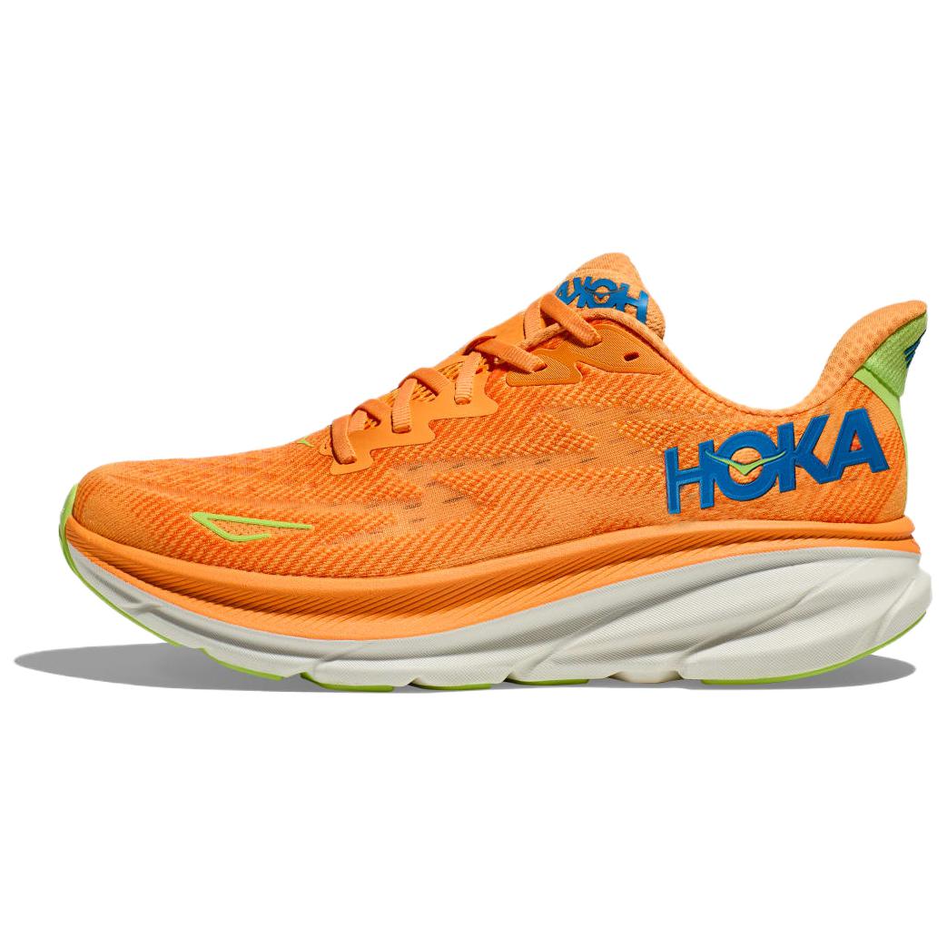 HOKA ONE ONE Clifton 9 Running Shoes Orange - Lightweight & Durable 1127895-SLRL