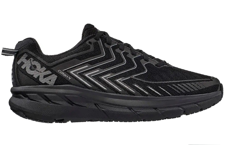 Order HOKA ONE ONE Clifton 黑色跑鞋 1108409-TAR