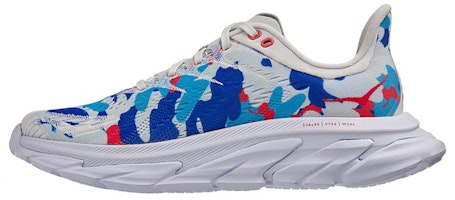 Hoka One One Clifton Clifton Edge Geometric White Ballard Blue (All Gender) 1122570-BBBF Hoka One One Clifton Clifton Edge Geometric White Ballard Blue (All Gender) 1122570-BBBF