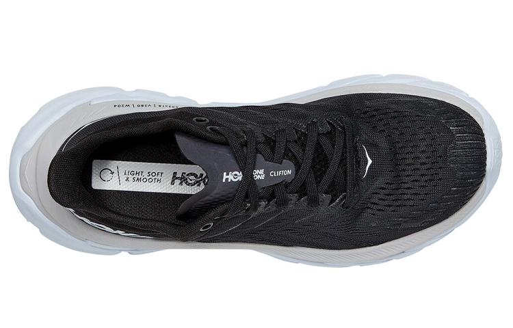 Lookbook HOKA ONE ONE Clifton Edge 'Hitam Putih' 1110510-BWHT